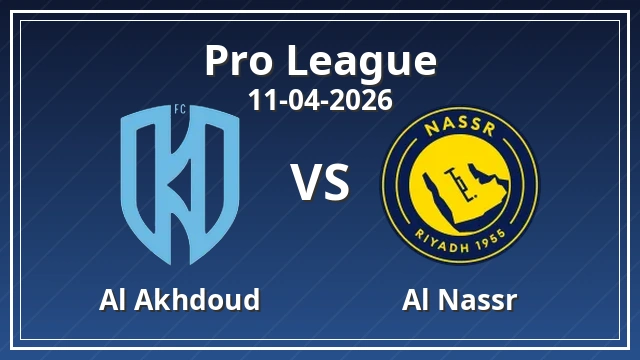 Thumbnail for Al Akhdoud vs Al Nassr