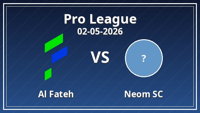 Thumbnail for Al Fateh vs Neom SC