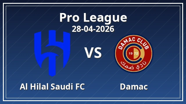 Thumbnail for Al Hilal Saudi FC vs Damac