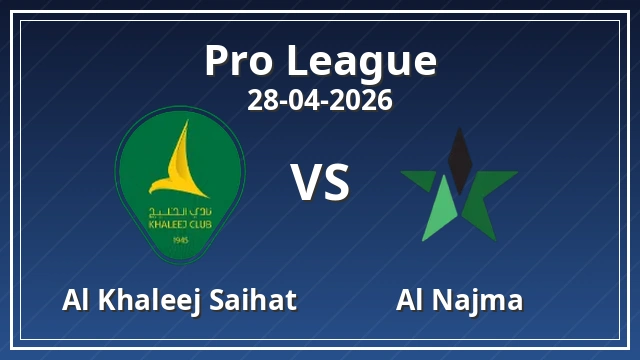 Thumbnail for Al Khaleej Saihat vs Al Najma