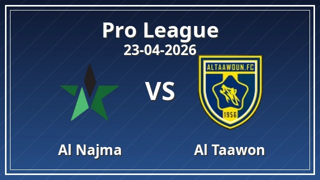 Thumbnail for Al Najma vs Al Taawon