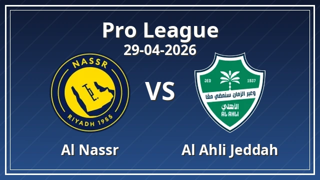 Thumbnail for Al Nassr vs Al Ahli Jeddah
