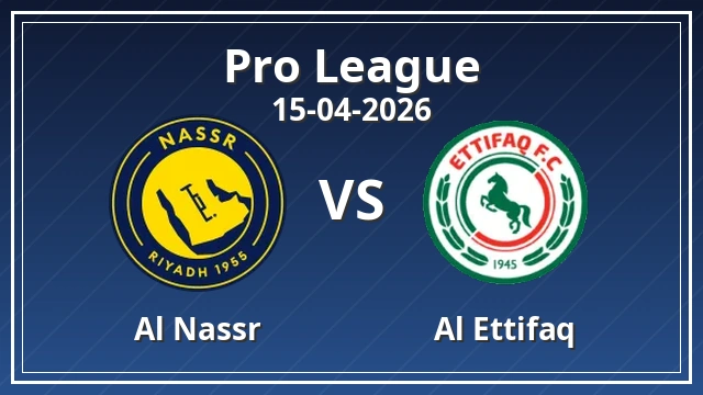 Thumbnail for Al Nassr vs Al Ettifaq