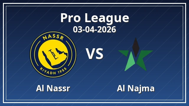 Thumbnail for Al Nassr vs Al Najma