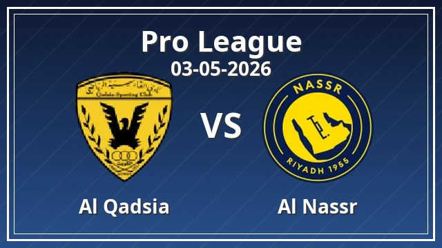 Thumbnail for Al Qadsia vs Al Nassr