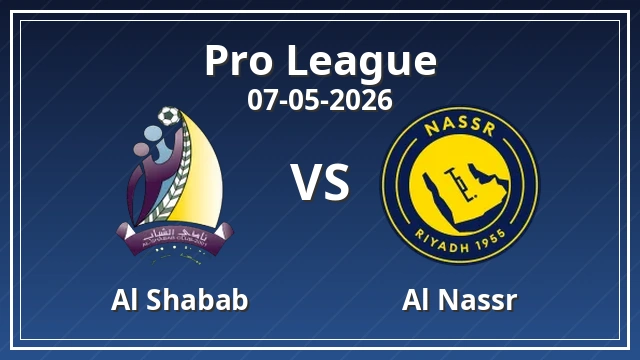 Thumbnail for Al Shabab vs Al Nassr
