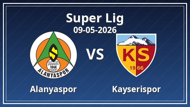 Thumbnail for Alanyaspor - Kayserispor