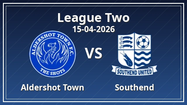Thumbnail for Aldershot Town vs Southend