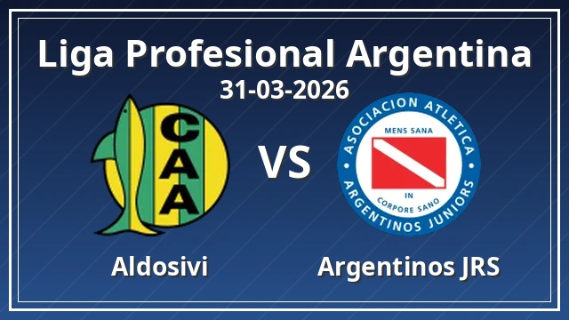 Thumbnail for Aldosivi - Argentinos Juniors