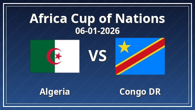 Thumbnail for Algeria vs DR Congo