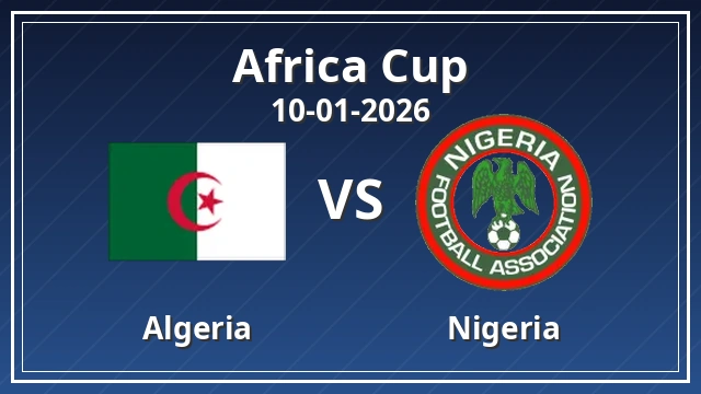 Thumbnail for Algeria vs Nigeria
