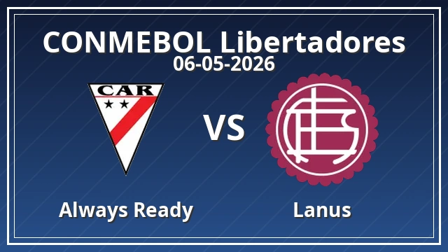 Thumbnail for Always Ready vs Lanus