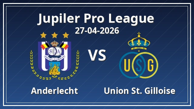 Thumbnail for Anderlecht vs Union St. Gilloise