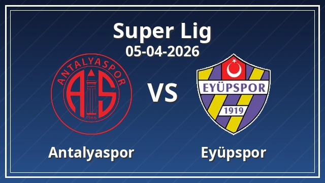 Thumbnail for Antalyaspor - Eyüpspor