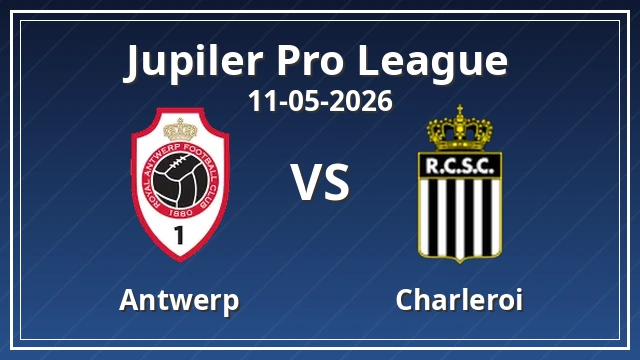 Thumbnail for Antwerp - Sporting Charleroi