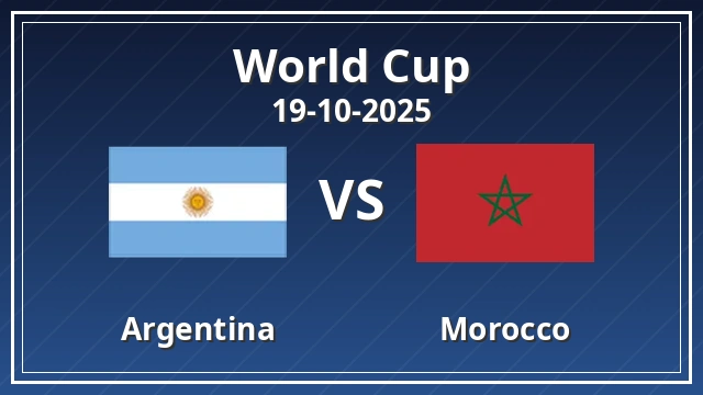 Thumbnail for Argentina vs Morocco