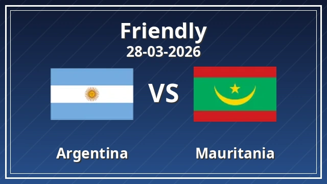 Thumbnail for Argentina vs Mauritania