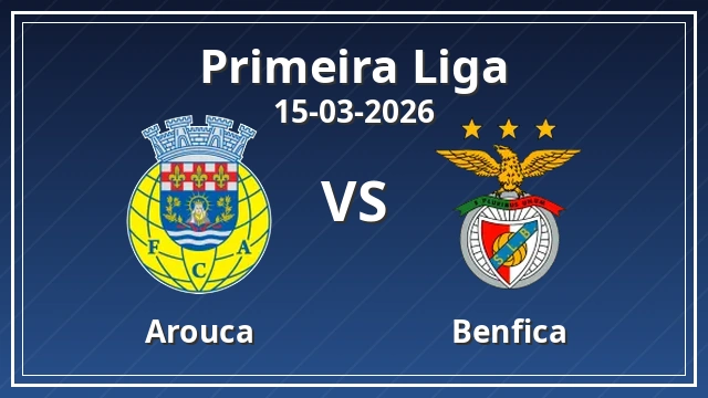 Thumbnail for Arouca vs Benfica