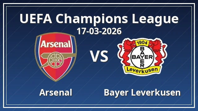 Thumbnail for Arsenal vs Bayer Leverkusen