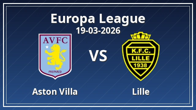 Thumbnail for Aston Villa vs LOSC Lille