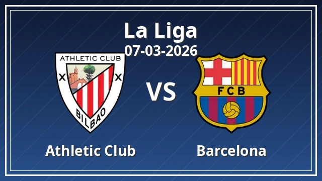 Thumbnail for Athletic Bilbao vs Barcelona