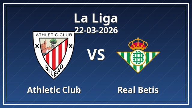 Thumbnail for Athletic Bilbao vs Real Betis