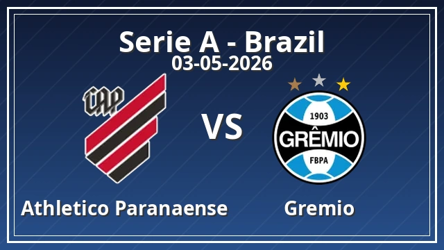 Thumbnail for Athletico Paranaense - Gremio