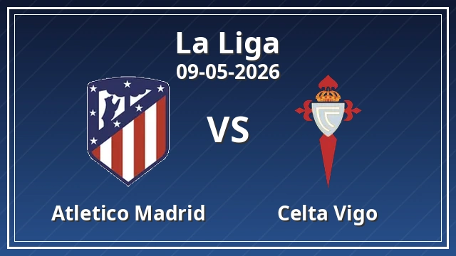 Thumbnail for Atletico Madrid vs Celta Vigo