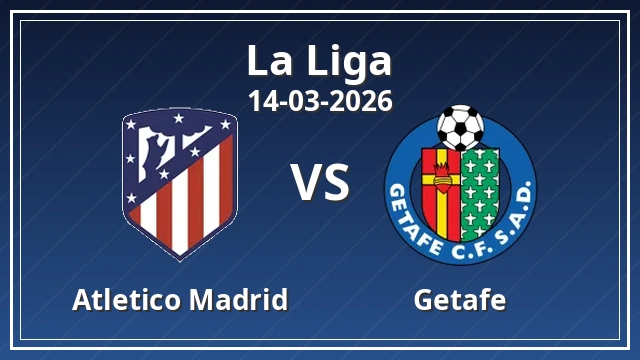 Thumbnail for Atletico Madrid vs Getafe