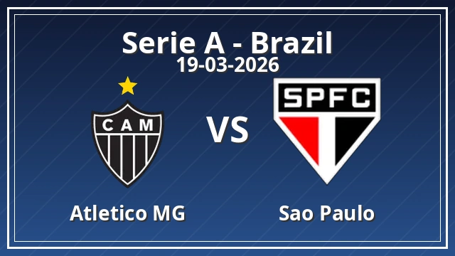 Thumbnail for Atletico Mineiro - Sao Paulo