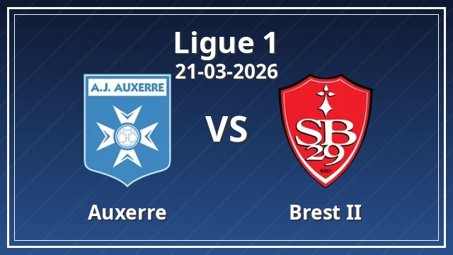 Thumbnail for Auxerre vs Brest