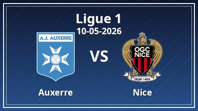Thumbnail for Auxerre vs Nice