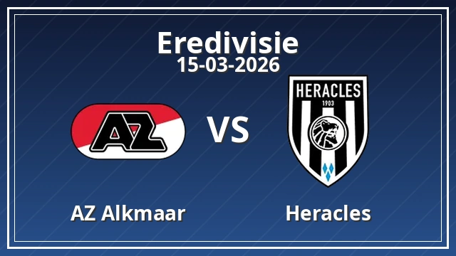 Thumbnail for AZ Alkmaar vs Heracles