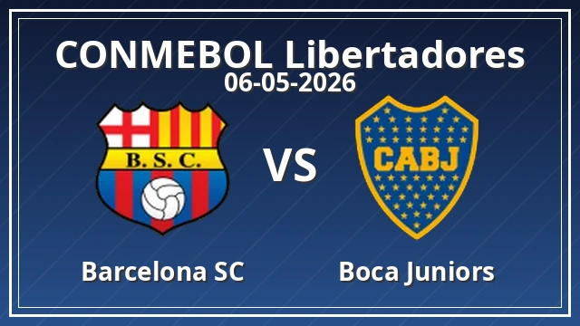 Thumbnail for Barcelona SC vs Boca Juniors