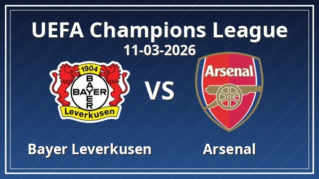 Thumbnail for Bayer Leverkusen vs Arsenal