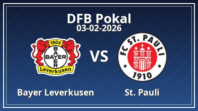 Thumbnail for Bayer Leverkusen vs St Pauli