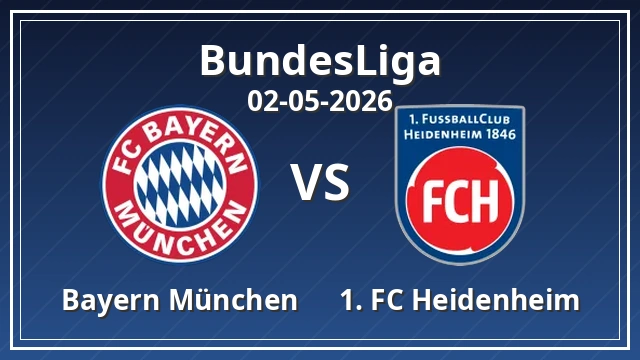 Thumbnail for Bayern Munich vs Heidenheim