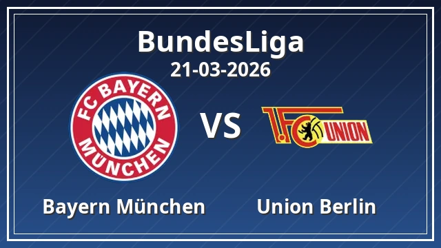 Thumbnail for Bayern Munich vs Union Berlin