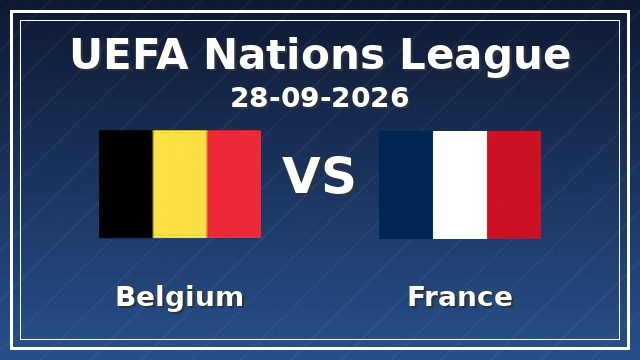 Belgium vs France
