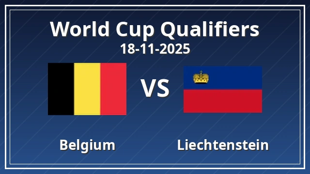 Thumbnail for Belgium vs Liechtenstein