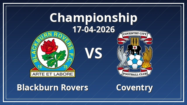 Thumbnail for Blackburn Rovers vs Coventry