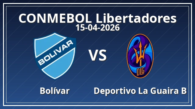 Thumbnail for Bolívar vs Deportivo La Guaira B