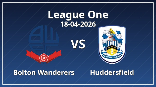 Thumbnail for Bolton Wanderers vs Huddersfield