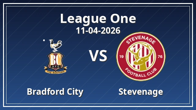 Thumbnail for Bradford City vs Stevenage