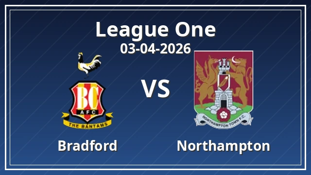 Thumbnail for Bradford vs Northampton