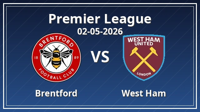 Thumbnail for Brentford vs West Ham