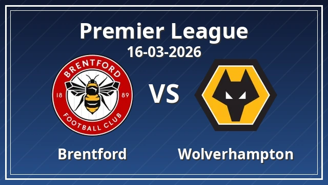 Thumbnail for Brentford vs Wolverhampton