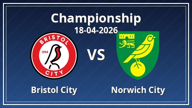 Thumbnail for Bristol City vs Norwich City