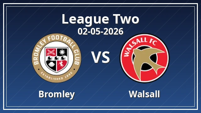 Thumbnail for bromley - walsall