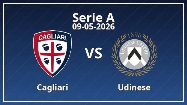 Thumbnail for Cagliari vs Udinese